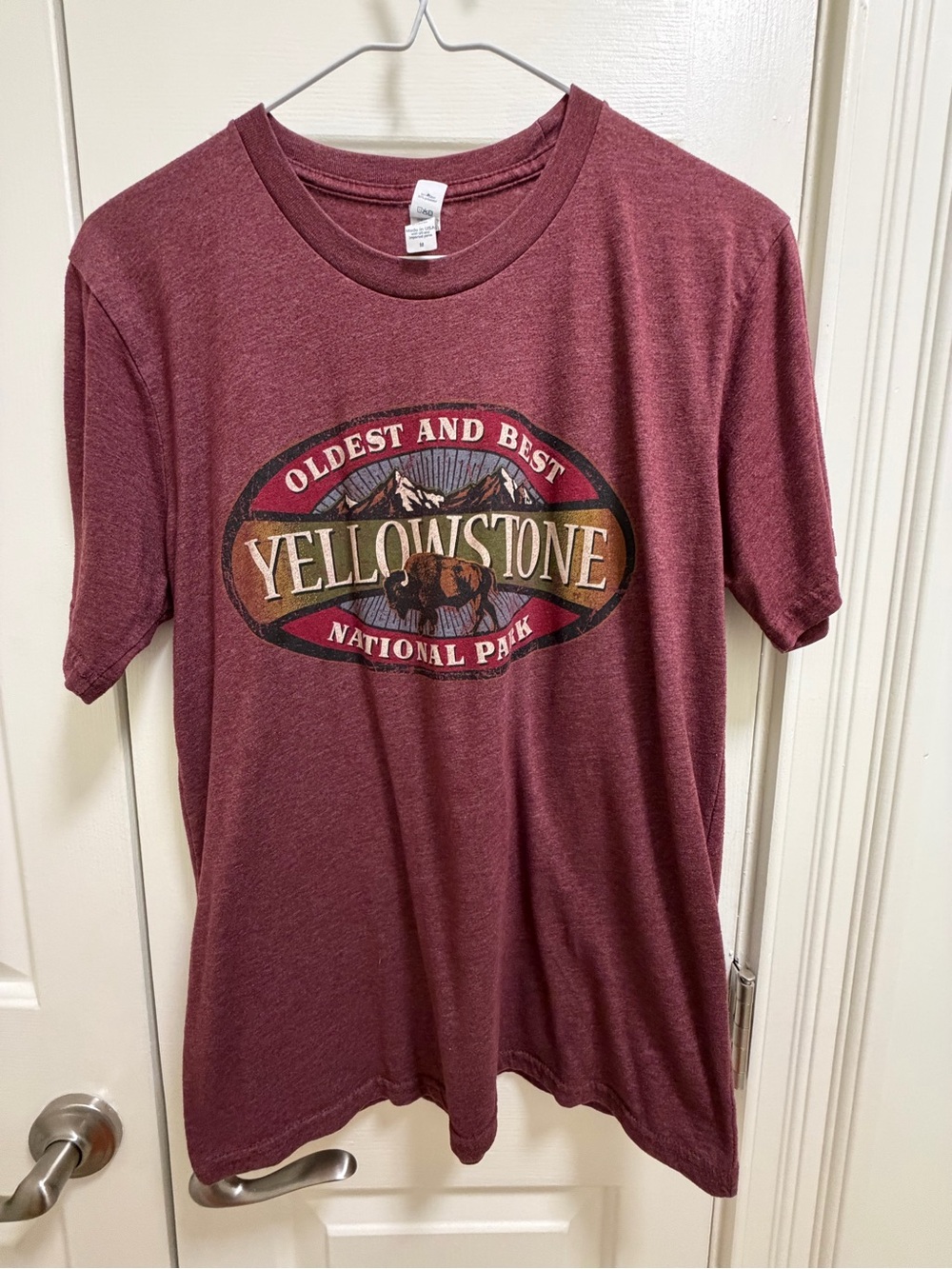 Yellowstone Graphic Tee - Maroon